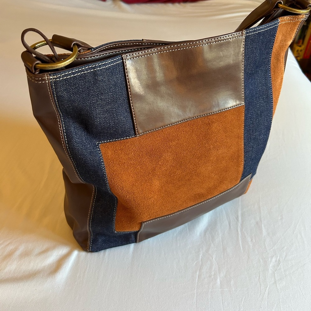 Nine West Patchwork Shoulder - image 1